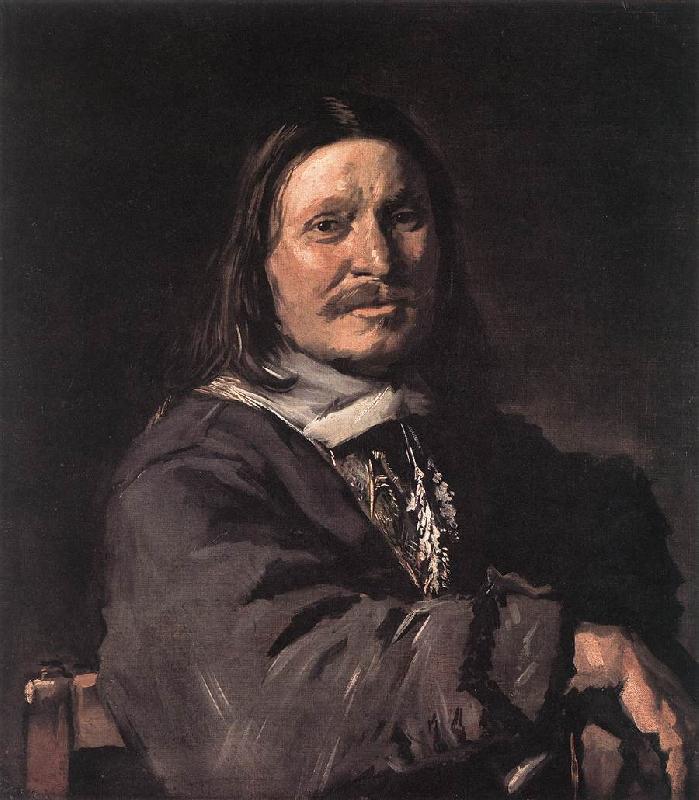 HALS, Frans Portrait of a Seated Man oil painting image